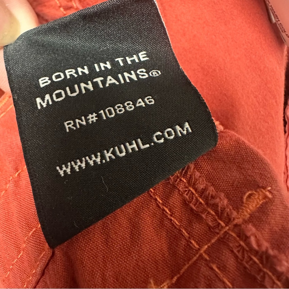 Kuhl Hiking Pants Orange Size 8 - Picture 14 of 14